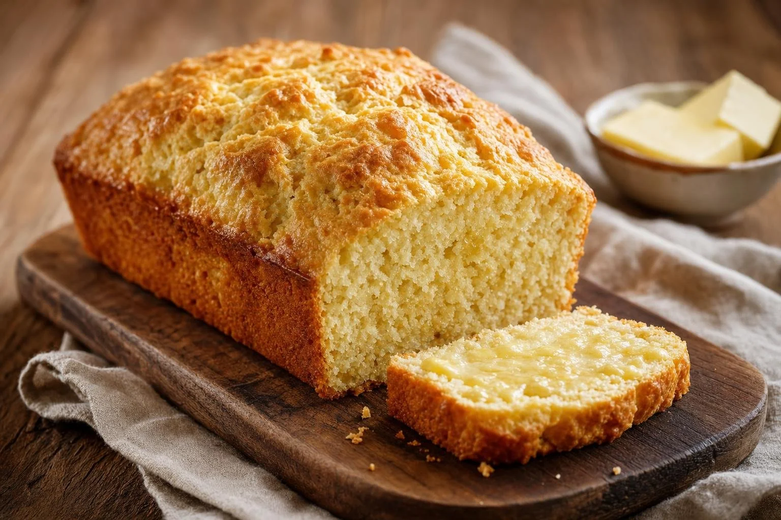 Buttery Beer Bread